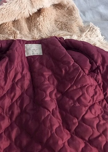 Kürklü Pembe Kız Çocuk Ceketi - Görsel 4