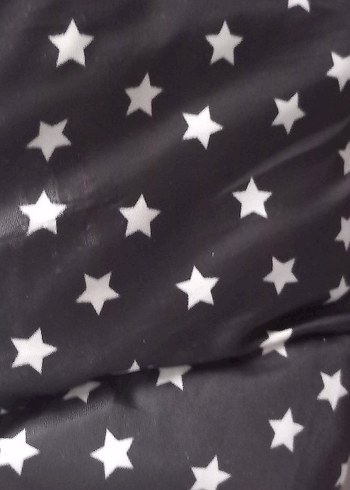 Kapüşonlu Puantiyeli Siyah Kız Mont - Görsel 7