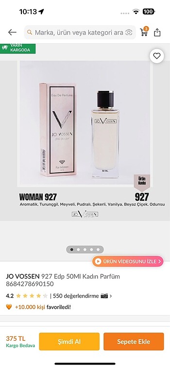 Yves Saint Laurent Libre muadili Jo vossen parfüm
