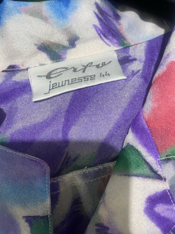 Düğmeli, Yakalı, Renkli Kadın Gömlek - Görsel 3