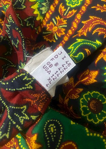 Etnik desenli oversize gömlek - Görsel 4