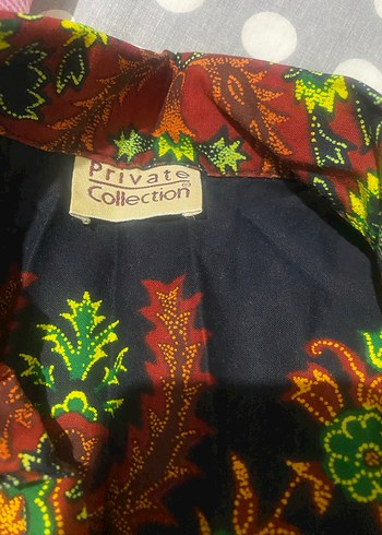 Etnik desenli oversize gömlek - Görsel 3