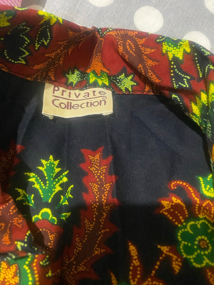 Etnik desenli oversize gömlek - Görsel 3