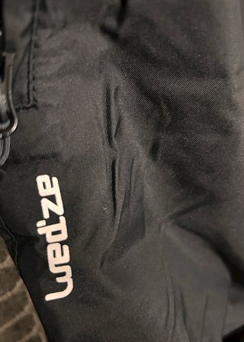 Kadın Siyah Rahat Kesim Kayak Pantolonu - Görsel 3