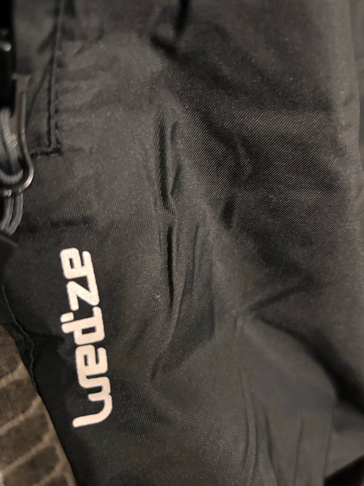 Kadın Siyah Rahat Kesim Kayak Pantolonu - Görsel 3