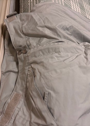 Kadın Gri Kayak Pantolonu Fermuarlı Rahat kesim - Görsel 3