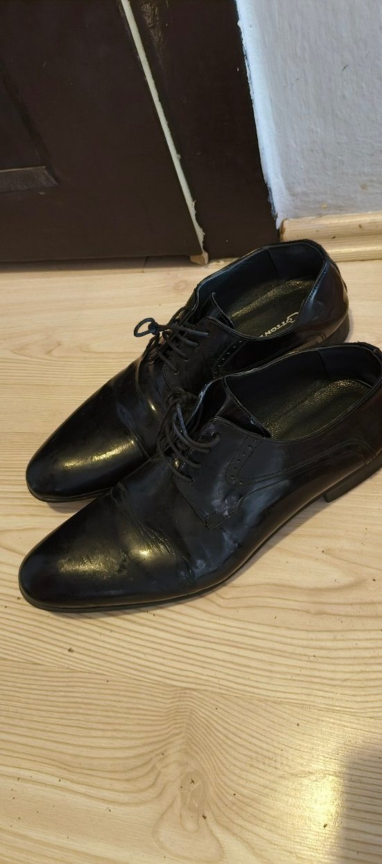 Erkek Siyah Klasik Ofis Ayakkabısı - Görsel 2