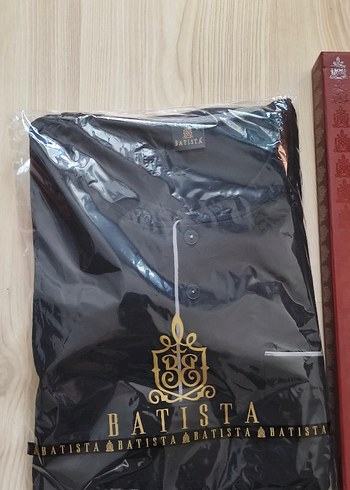 Bordo Baskılı Erkek Mendil - Batista Collection - Görsel 4