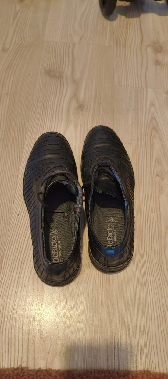 Erkek Siyah Pileli Klasik Ayakkabı - Görsel 4