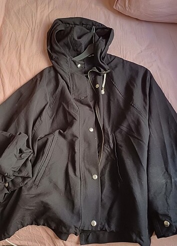 Diğer Siyah oversize baharlik ceket