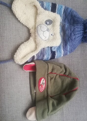 5-8 Yaş, 22 cm Beden çeşitli Renk Erkek çocuk bere