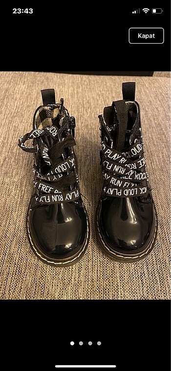 Zara kız bebek botu