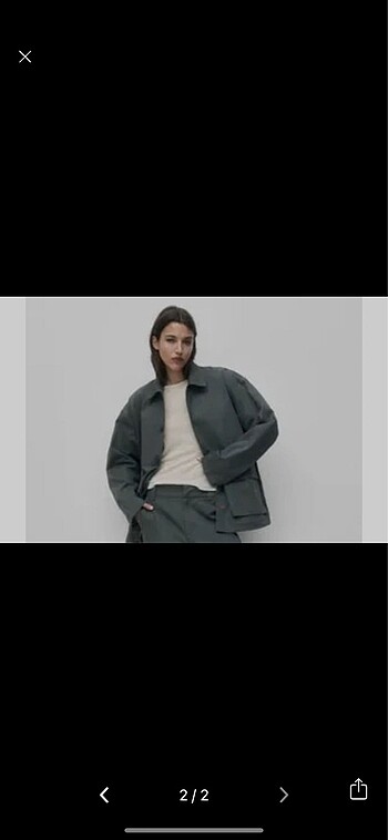 Pull and Bear Pull&Bear Hafif İnce Uzun Ceket