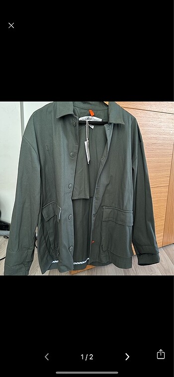 Pull&Bear Hafif İnce Uzun Ceket