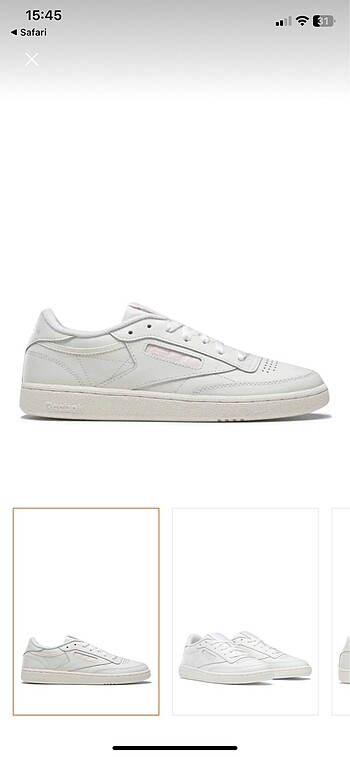 REEBOK CLUB C 85 SNEAKER KADIN