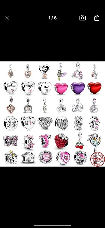 Pandora Charm