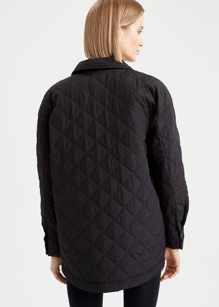 Siyah mont - Görsel 2