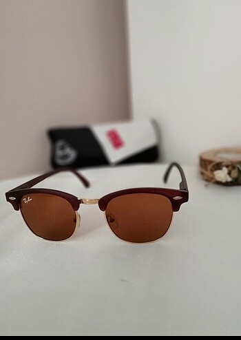 Beden kahverengi Renk Ray-ban güneş gözlüğü