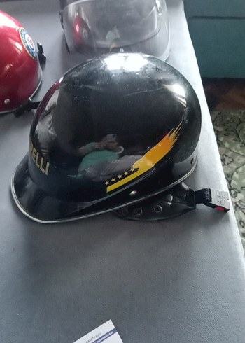 BORELLI Siyah Biker Kask - Görsel 2