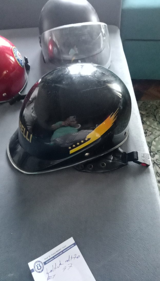 BORELLI Siyah Biker Kask - Görsel 2