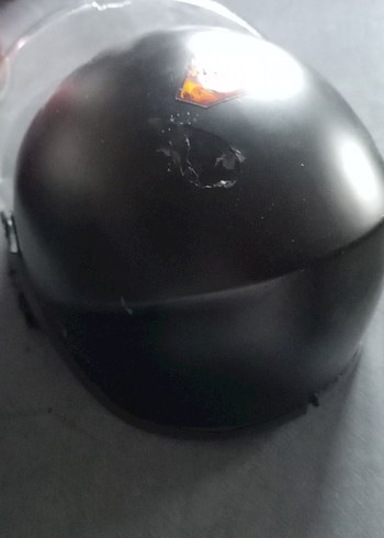 Siya Motosiklet Kaskı Şeffaf Vizörlü - Görsel 5