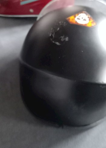 Siya Motosiklet Kaskı Şeffaf Vizörlü - Görsel 6