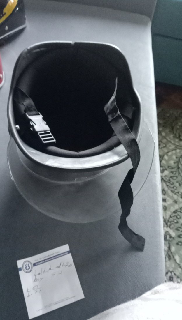 Siya Motosiklet Kaskı Şeffaf Vizörlü - Görsel 4