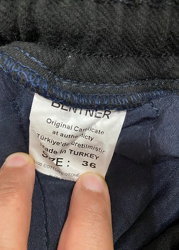 Pamuklu kargo modell eşofman altı - Görsel 5