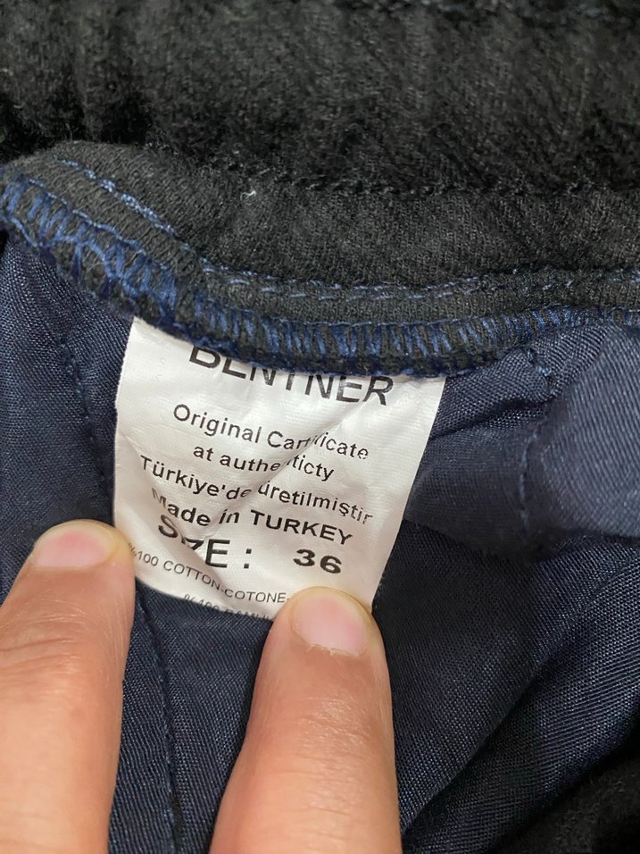 Pamuklu kargo modell eşofman altı - Görsel 5