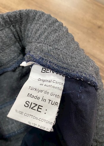 Gri Erkek pamuklu kargo modell eşofman altı - Görsel 6