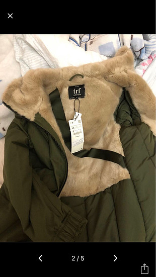 Zara sıfır parka 