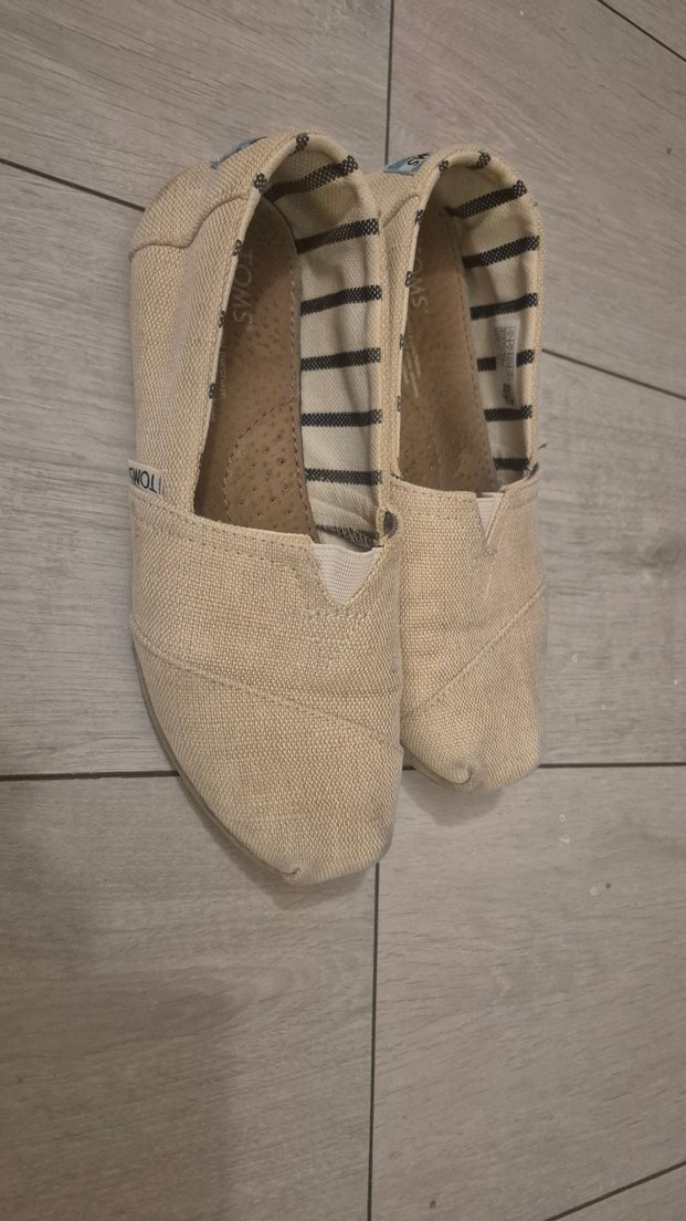 Bej Toms Espadril Ayakkabı - Görsel 3