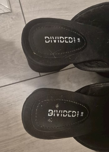 Siyah Platform Topuklu Kadın Terlik - Görsel 4