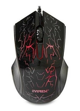 Everest 7 renk aydınlatmalı oyuncu mouse