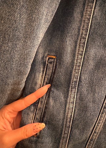 m Beden Mavi Jeans Kadın Denim Ceket