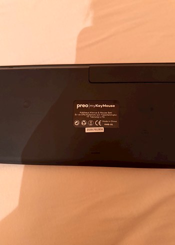 Siyah Kablosuz Klavye Touchpad'li - Görsel 2