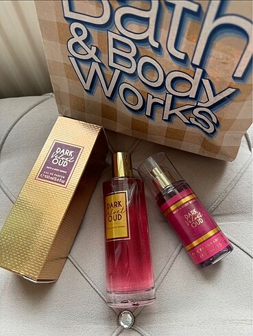 Bath Body Works vücut sprey ve parfüm set