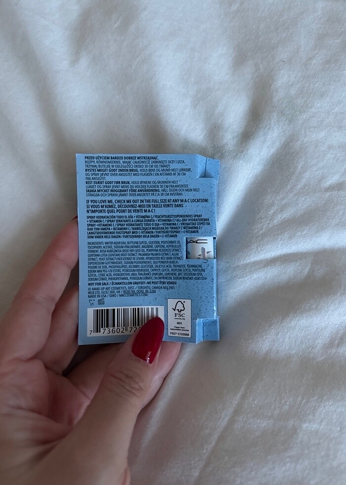 Mac sabitleme spreyi - Görsel 3