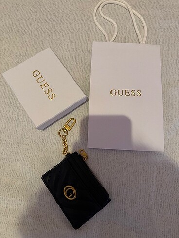 Guess cüzdan charmlı kartlık yeni Orjinal