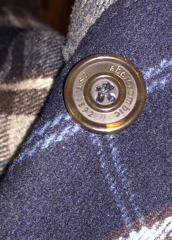 Ekoseli XS/34 Abercrombie &
Fitch Mont - Görsel 7