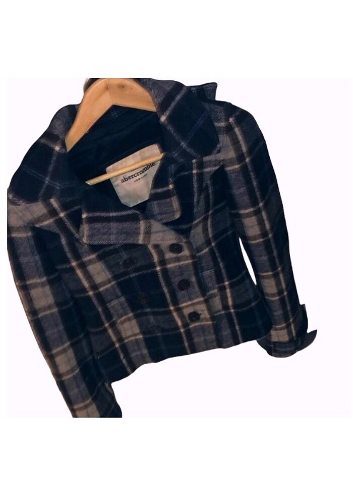 Ekoseli XS/34 Abercrombie &
Fitch Mont - Görsel 2