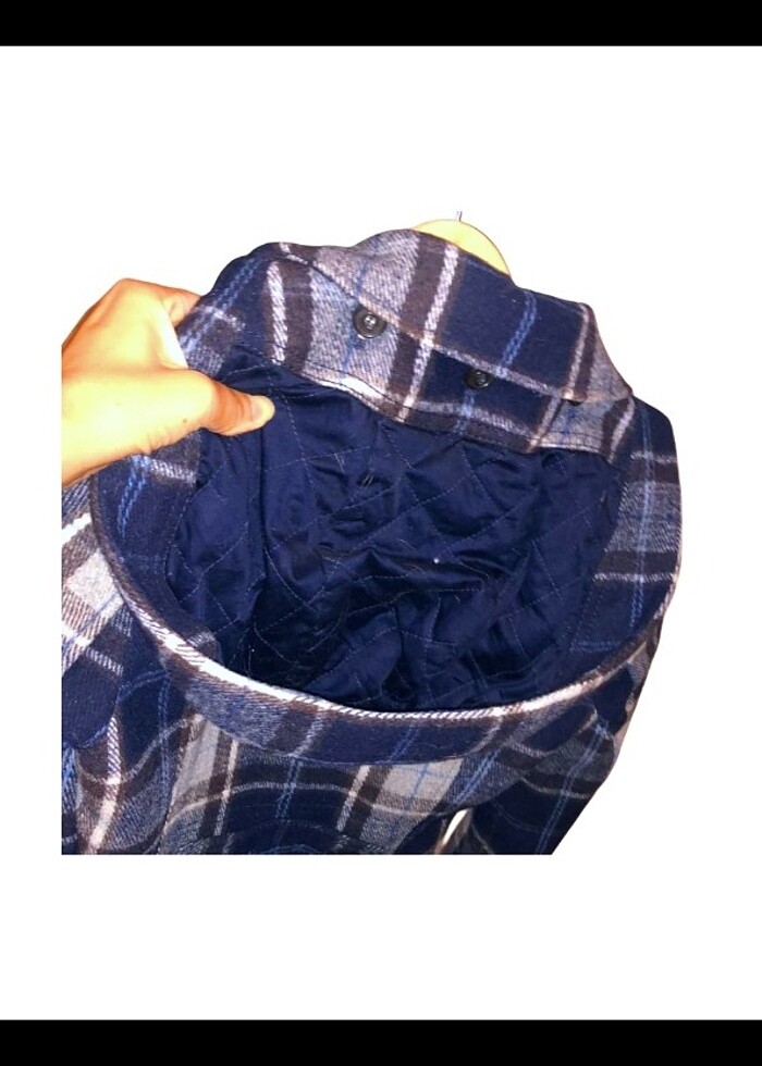 Ekoseli XS/34 Abercrombie &
Fitch Mont - Görsel 4