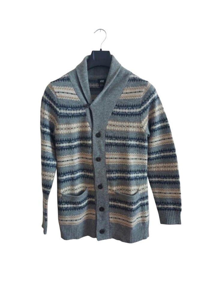 H&M yünlü hırka - Görsel 2