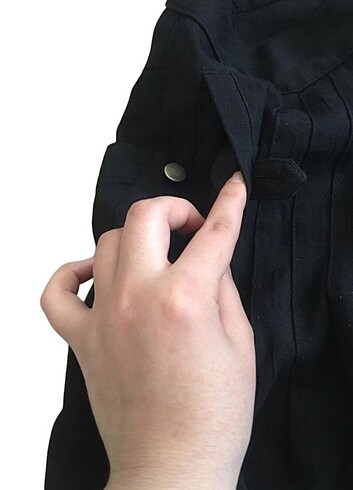 Vila Olive Capri pantolon - Görsel 2