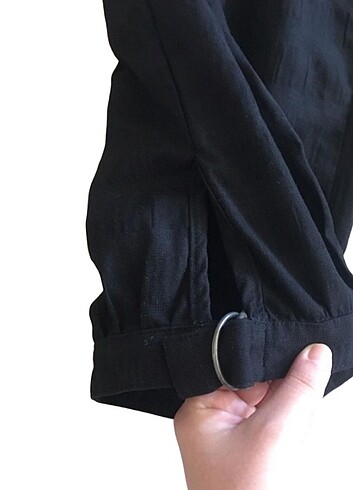 Vila Olive Capri pantolon - Görsel 3