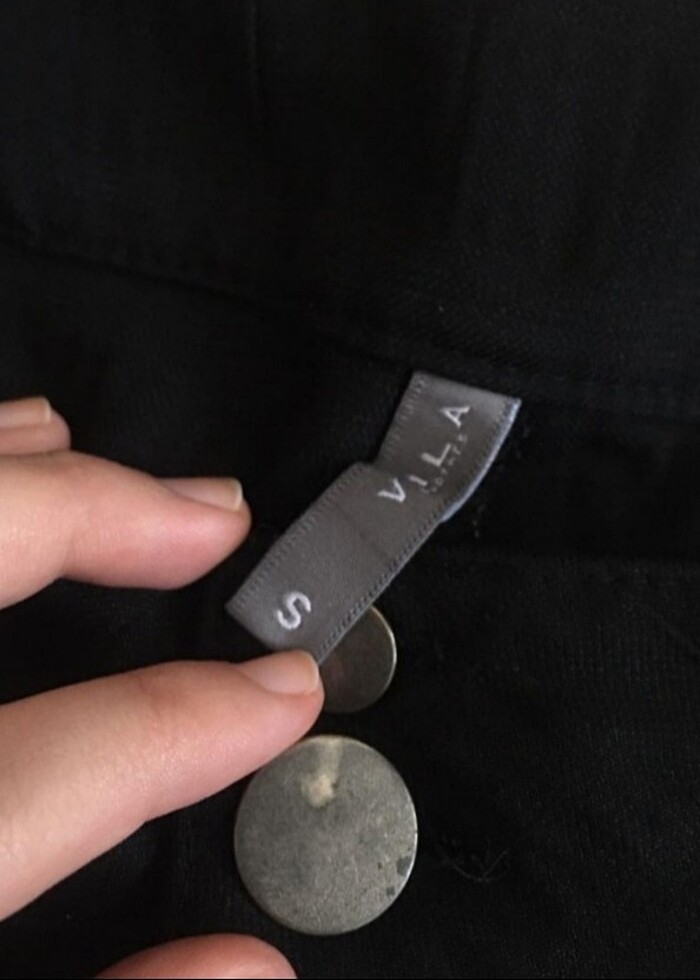 Vila Olive Capri pantolon - Görsel 5