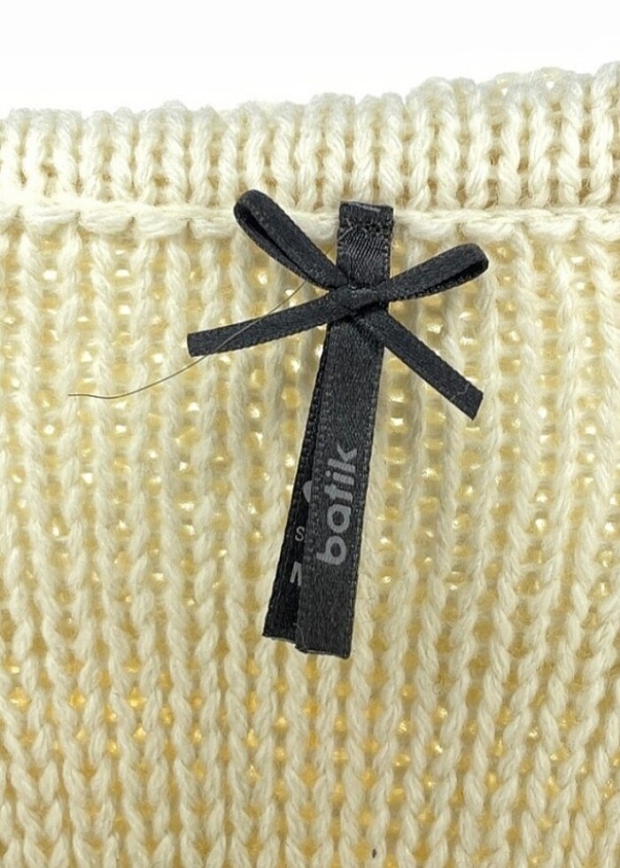 Batik boğazlı kazak - Görsel 4