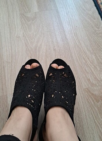 Platform Topuk Ayakkabı  - Görsel 4