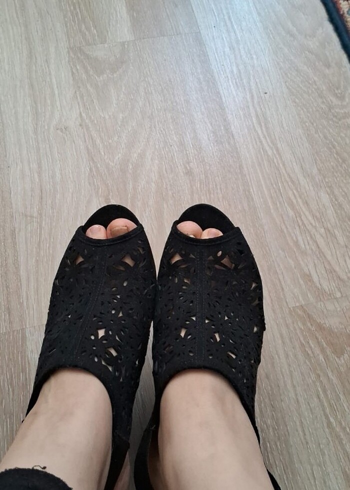 Platform Topuk Ayakkabı  - Görsel 4