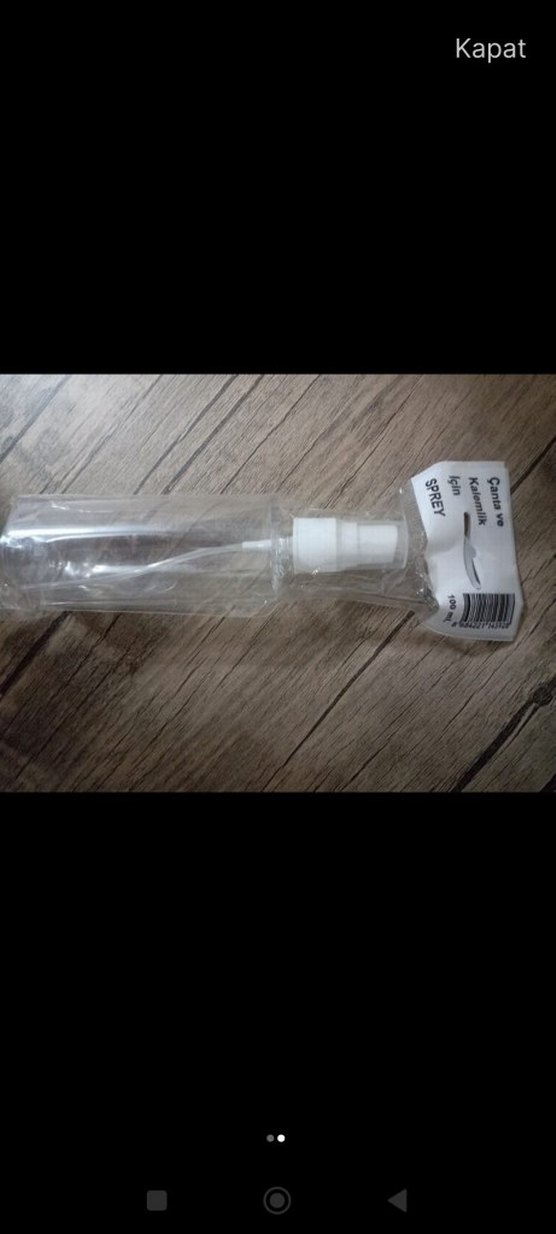 Beyaz ve Gri Sprey Şişesi - Görsel 2